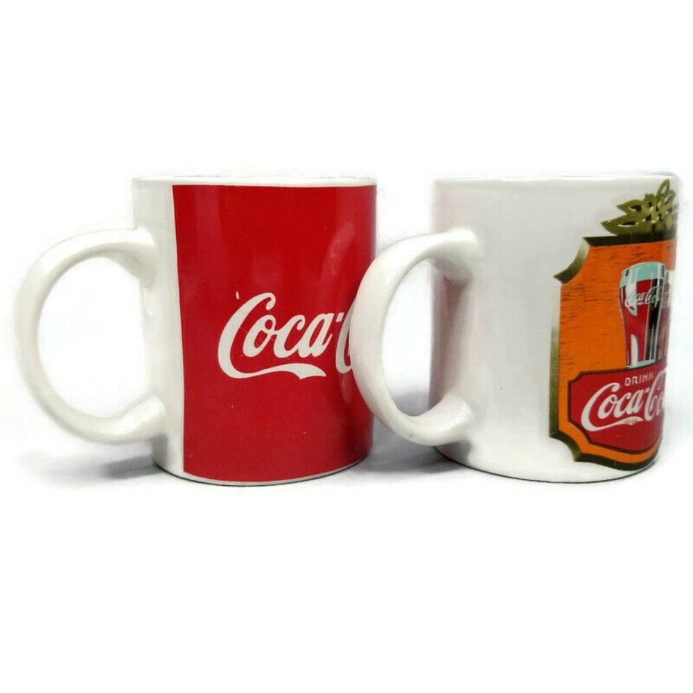 Gibson Coca Cola Collectible Coffee Cups Mugs - Picture 3 of 12